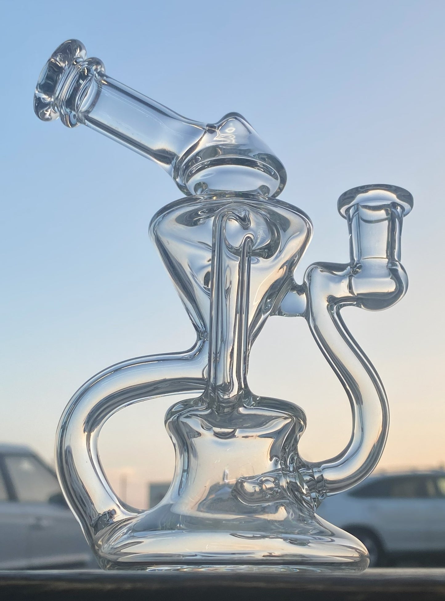 Lear Glass Dual Uptake Recycler